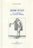 Dom Juan ou la critique de la raison comique. DANDREY Patrick