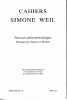 Cahiers Simone Weil, tome XXXVIII, n° 2, juin 2015: Parcours phénoménologique. Passages par Jaspers et Beckett. COLLECTIF (revue)