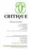 Critique n° 732 : "Bergson en bataille". COLLECTIF (revue),