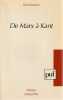 De Marx à Kant. HOWARD Dick