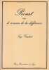 Proust ou le roman de la différence. GAUBERT Serge