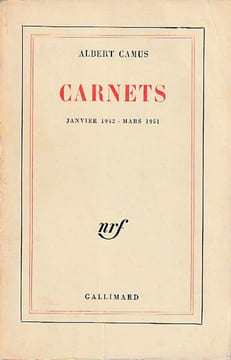 Carnets: Janvier 1942 - Mars 1951, . CAMUS Albert
