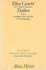 Théâtre: Noces - Comédie des vanités - Les Sursitaires . CANETTI Elias
