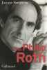 Avec Philip Roth. SAVIGNEAU Josyane