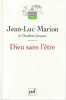 Dieu sans l'être. MARION Jean-Luc