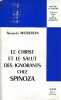 Le Christ et le salut des ignorants chez Spinoza. MATHERON Alexandre
