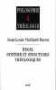 Hegel Système et structures théologiques . VIEILLARD-BARON Jean-Louis,