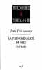 La phénoménalité de Dieu. Neuf études. LACOSTE Jean-Yves