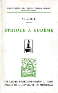 Ethique à Eudème,