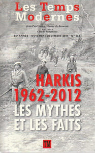 Les temps modernes, novembre-décembre 2011, n° 666: Harkis 1962-2012, les mythes et les faits