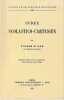 Index scolastico-cartésien. GILSON Etienne