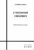L'anomalie créatrice. FALLEN Camille