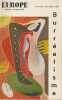 Revue Europe n° 475-476: Surréalisme. COLLECTIF