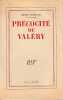 Précocité de Valéry,. MONDOR Henri,
