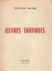Oeuvres &eacute;rotique. GAUTIER Th&eacute;ophile
