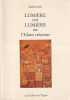Lumi&egrave;re sur lumi&egrave;re ou L'islam cr&eacute;ateur. STETIE Salah