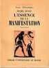 L'essence de la manifestation T. II,. HENRY Michel,