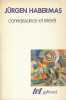 Connaissance et int&eacute;r&ecirc;t. HABERMAS J&uuml;rgen
