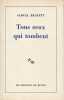 Tous ceux qui tombent: pi&egrave;ce radiophonique. BECKETT Samuel