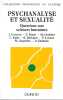 Psychanalyse et Sexualit&eacute;: Questions aux Sciences Humaines . COURNUT J. et alii