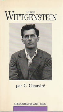 Ludwig Wittgenstein,. CHAUVIRE Christiane,