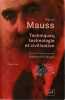 Techniques, technologie et civilisation . MAUSS Marcel