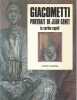 GIACOMETTI : Portrait de Jean Genet, le scribe captif. DUFR&Ecirc;NE Thierry