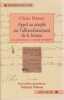 Appel au peuple sur l'affranchissement de la femme : Aux origines de la pens&eacute;e f&eacute;ministe. DEMAR Claire, PELOSSE Valentin (textes &eacute;tablis et pr&eacute;sent&eacute;s ...