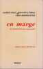 En marge: Les minorit&eacute;s aux Etats-Unis. ERTEL Rachel, FABRE Genevi&egrave;ve, MARIENSTRAS Elise
