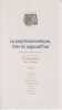 La Psychosomatique, hier et aujourd'Hui. NICOLA&Iuml;DIS N. et PRESS J. (dir.)
