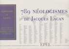 789 n&eacute;ologismes de Jacques Lacan,. COLLECTIF,
