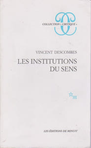Les institutions du sens