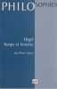 Hegel  Temps et histoire,. VAYSSE Jean - Marie,