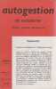  Autogestion et Socialisme n&deg;11-12, mars-juin 1970 : Conseils ouvriers en Tch&eacute;coslovaquie. BRINTON Maurice,