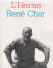 Cahier de L'Herne: Ren&eacute; Char. FOURCADE Dominique (dir.)