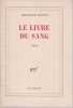 Le Livre du sang. KHATIBI Abdelkebir