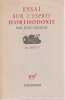 Essai sur l'esprit d'orthodoxie, . GRENIER Jean,