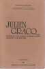 Julien Gracq : Actes du Colloque international d'Angers, 21-24 mai 1981 . COLLECTIF