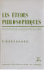 Les &eacute;tudes philosophiques, num&eacute;ro 2: Kierkegaard,. COLLECTIF (revue),