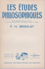 Les Etudes Philosophiques n&deg; 1, 1960: F. H. Bradley (contien le texte "Relativit&eacute;" de F. H. Bradley. COLLECTIF (revue), BRADLEY Francis herbert