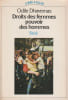 Droits de femmes, pouvoir des hommes. DHAVERNAS Odile