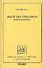 Traité des sensations - Traité des animaux,. CONDILLAC 
