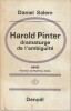 Harold Pinter, dramaturge de l'ambiguïté,. SALEM Daniel