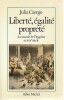 Liberté, égalité, propreté: La morale de l'hygiène au XIXe siècle,. CSERGO Julia