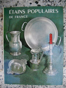 Etains populaires de France