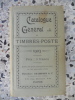 Catalogue general de Timbres-poste 1903 - Theodore Champion & Cie . Collectif