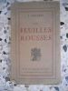 Les feuilles rousses. E. Navarin