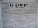 Le temps - Journal des progres politiques, scientifiques, litteraires et industriels. collectif