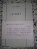 Letture. Giuseppe Benedetto