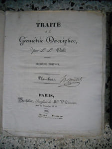 Traite de la geometrie descriptive